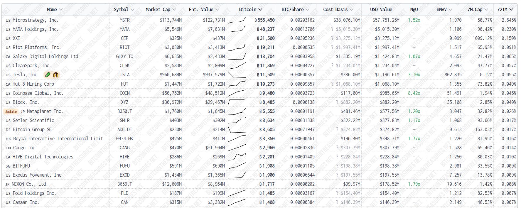 Metaplanet Stock Surged over 15x in the Past Year
