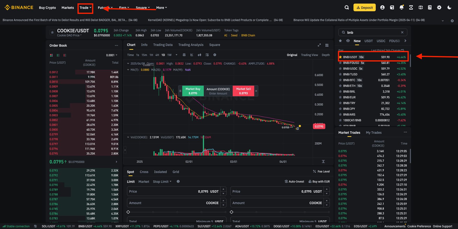How to Vote on the "Binance Vote-to-List" Program?