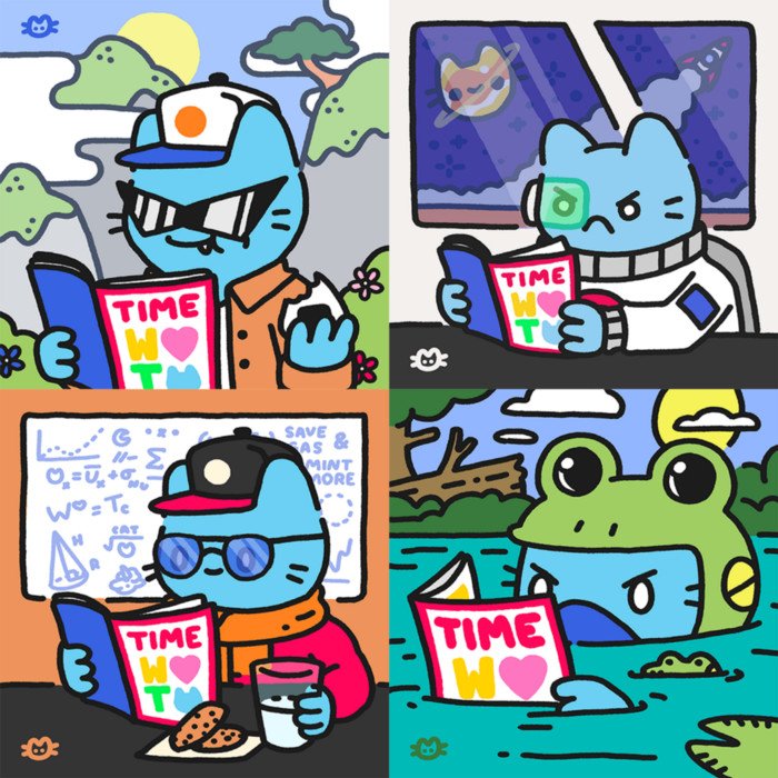 Cool Cats Time Magazine NFT Collection