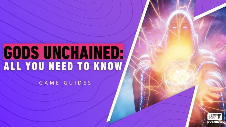 Main poster for the Gods Unchained game guide