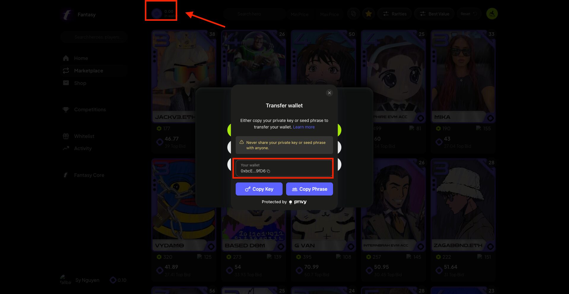 How to Earn MON with Fantasy.top