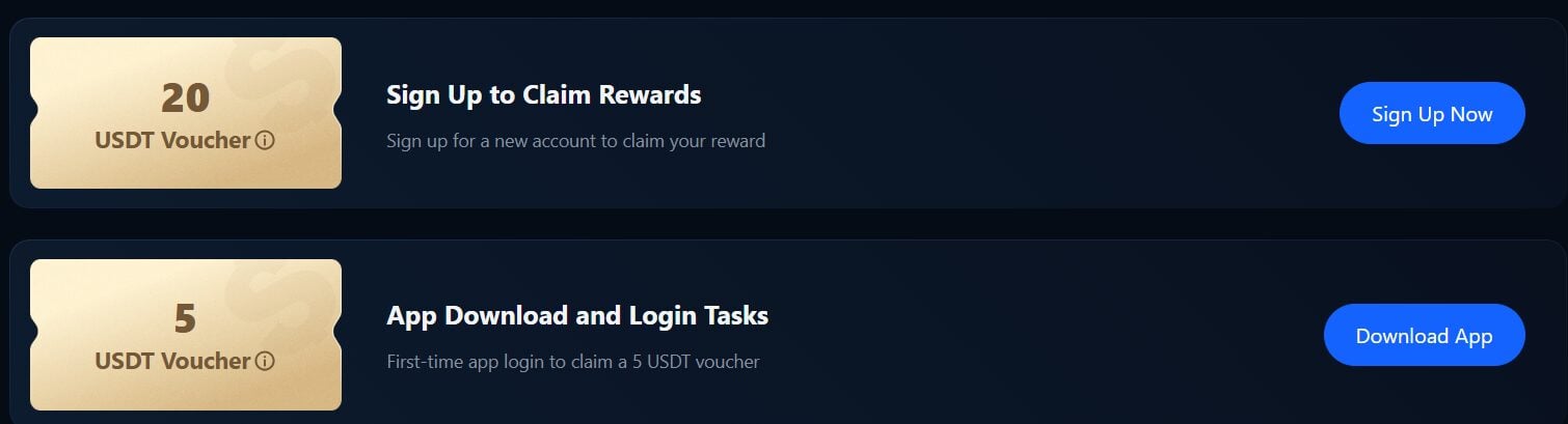 Sign Up Bonus