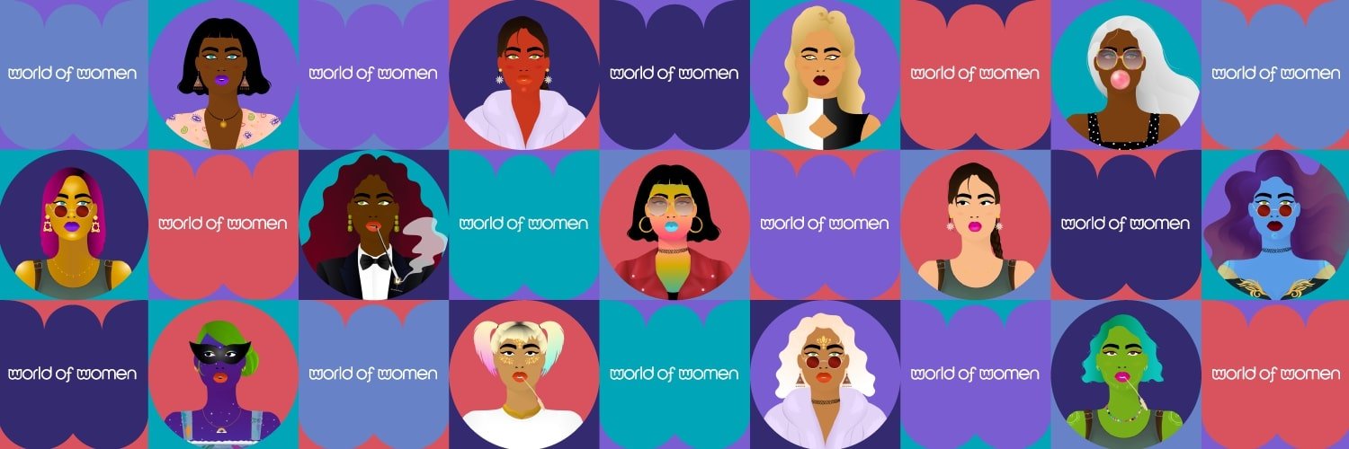 World of Women's different female NFTs