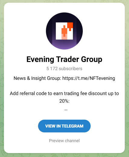 Why join Evening Trader Channel?