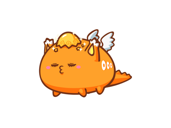 Axie Infinity Angel Orange 