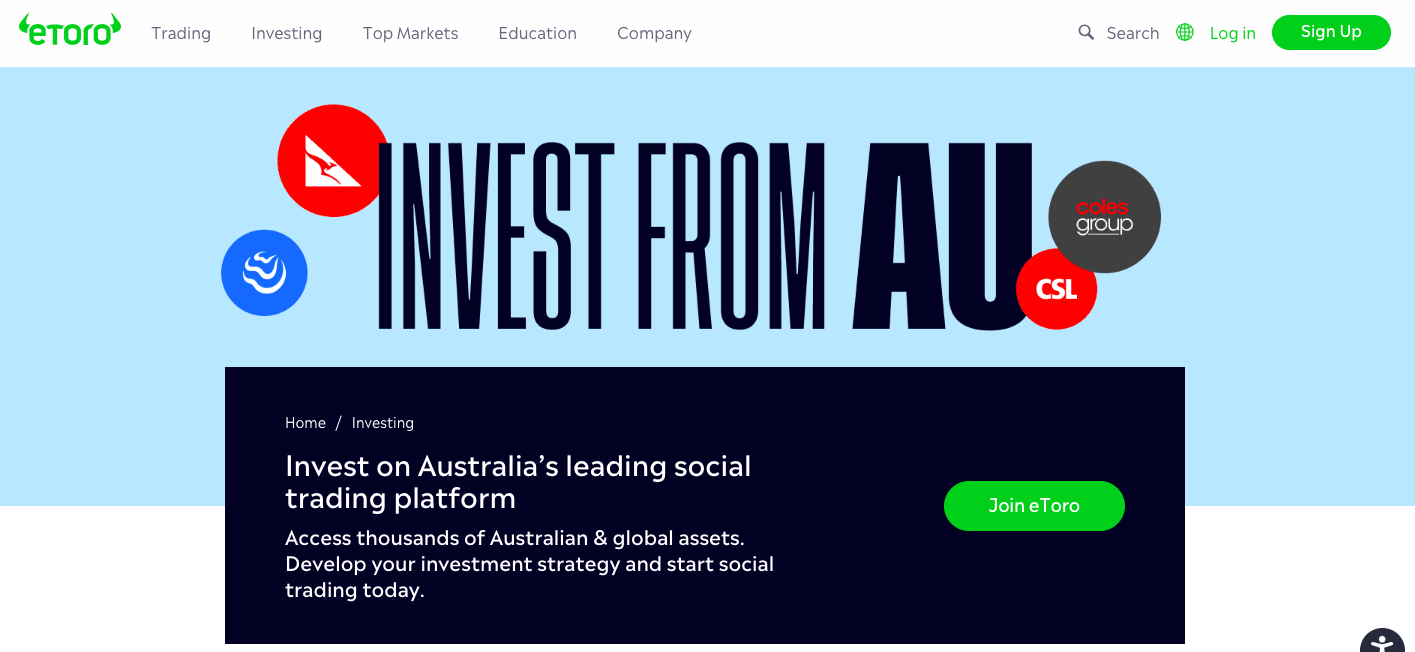 eToro Australia