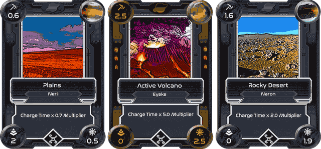 Alien Worlds Land NFT trading cards digital real estate playtoearn