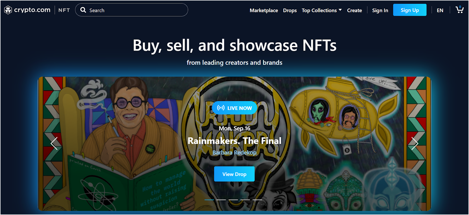 Crypto.com NFT Marketplace