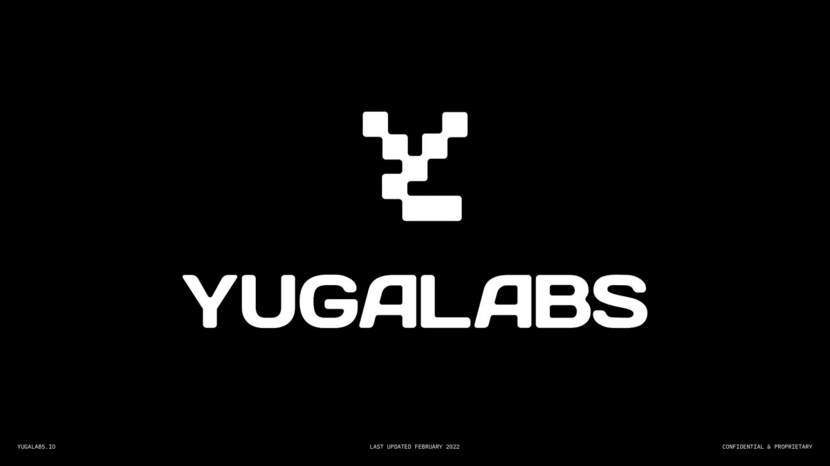 The cover of Yuga Labs leaked pitch deck